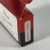 Boîte d'emballage cosmétique avec estampage à chaud en feuille d'or, boîte d'emballage de beauté haut de gamme