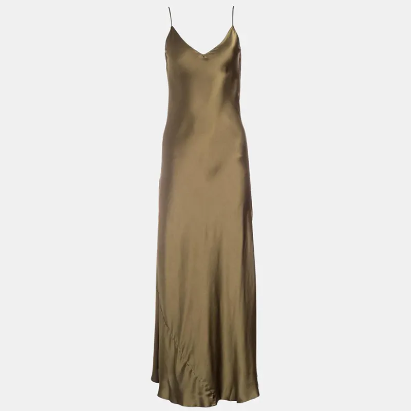 army green dress