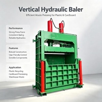 Presse à balles hydraulique verticale automatique pour métaux, machine à presser les déchets métalliques