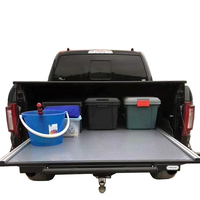 Accesorios de Aluminio para Camioneta Pickup 4X4 Cubierta Retráctil Impermeable Enrollable Rígida de Tres Pliegues para ISUZU D-MAX