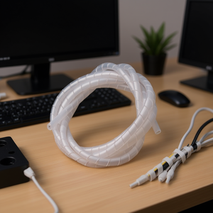 Gaine spirale pour câbles 6-55mm 10M – Protection flexible pour faisceaux de câbles électroniques - Product Image 3