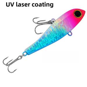 Juego de Señuelos VIB SNEDA de 85 mm y 34 g, Señuelos de Vibración de Columna de Agua Completa, Señuelos Duros de Largo Alcance para Pesca de Lubina - Product Image 4