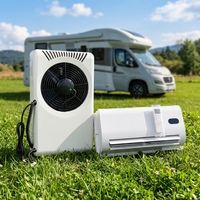 Climatiseur de stationnement YUANDU neuf 12V 24V DC, réfrigération autonome de type sac à dos 2200W pour camions