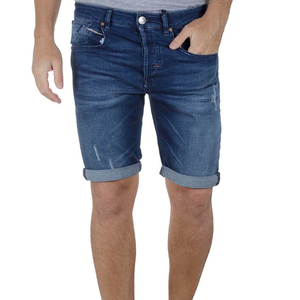 2023 New Arrival Hot Sale Denim <b>Shorts</b> Pant Oversize High Quality <b>Men</b> Denim <b>Shorts</b> Pant Zipper Fly Denim100% Cotton <b>Baggy</b> - Product Image 2