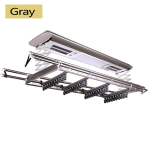 Airer plegable con calefacción extensible eléctrica inteligente, iluminación LED, desinfección, Material de aluminio, ropa multifuncional, caballo plegable - Product Image 2