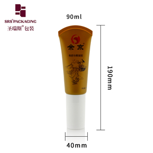Tube cosmétique de diamètre D40mm avec conception d'interrupteur marche <span class=keywords><strong>et</strong></span> arrêt tête de rouleau à 5 billes inclinée pour le gel de massage Pack de gel brûlant les graisses - Product Image 5