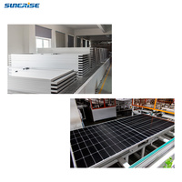 Panel Surya Mono Tipe N 580W 605W 144 Half Cell Efisiensi Tinggi Modul PV Rangka Aluminium Bersertifikasi TUV untuk Atap Komersial