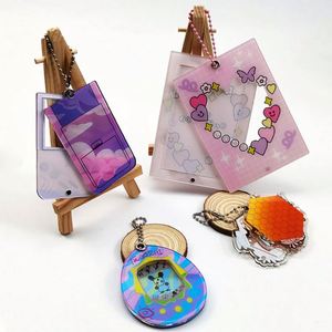 NO MOQ <b>Custom</b> Any logo Pattern Acrylic Photocard Holder Keyrings Plastic Photo Frame <b>Keychain</b> - Product Image 6