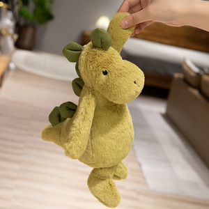 EZBABY Oreiller en peluche personnalisé brodé de fleurs, super doux et câlin, en forme d'éléphant, rembourrage en coton PP, cadeau pour enfants - Product Image 4
