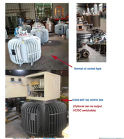 TSJA 450KVA 500KVA 630KVA 1000KVA VARIAC refroidi à l'huile 0-480V 0-650V 0-1000V VARIABLE TRANSFORMATEUR Régulateur de tension
