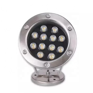 Nueva llegada 12W LED DC12V blanco cálido sumergible luz al aire libre de la <span class=keywords><strong>piscina</strong></span> <span class=keywords><strong>foco</strong></span> - Product Image 1