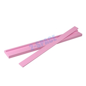 Ensemble de support <span class=keywords><strong>et</strong></span> de poussoir de mahjong en bois <span class=keywords><strong>rose</strong></span> bébé peint sur mesure pour les tuiles de mahjong américaines - Product Image 4