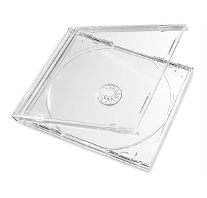 Hộp đựng đĩa <span class=keywords><strong>CD</strong></span> bằng acrylic trong suốt 10.4mm, có khay đựng, dùng để lưu trữ album nhạc - Product Image 6