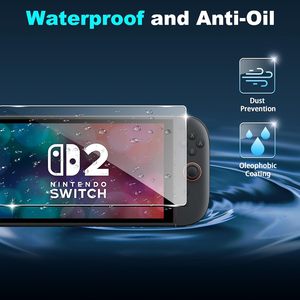 2025 Mới Đến Trò Chơi Giao Diện Điều Khiển Phụ Kiện HD Tempered Glass Bảo Vệ Màn Hình Cầm Tay Bảo Vệ Phim Cho <span class=keywords><strong>Nintendo</strong></span> Chuyển Đổi 2 - Product Image 4