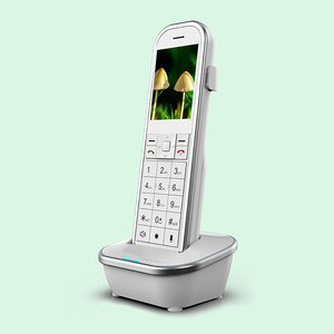 Teléfono móvil inalámbrico 4G Volte Tarjeta SIM Pantalla a color de 2,4 pulgadas Hogar Hotel Oficina Uso Llave de velocidad Asiento de carga Teléfono de escritorio básico - Product Image 3