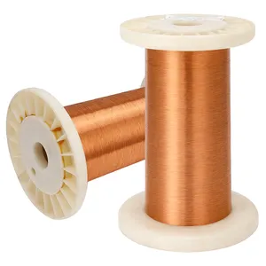 Jayuan工厂高品质0.5毫米1.5毫米2毫米3毫米6毫米单圆铝线漆包铜线，用于电机复卷