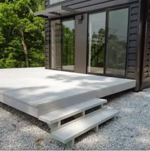 Fire Proof Decking Slip-resistant Aluminium Composite Waterproof Decking Floor Panel
