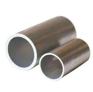 Tubo redondo de aluminio sin costuras ni costuras, 6061, 6063, T5, T6, T7, 500mm, 600mm, 700mm de diámetro, personalizado