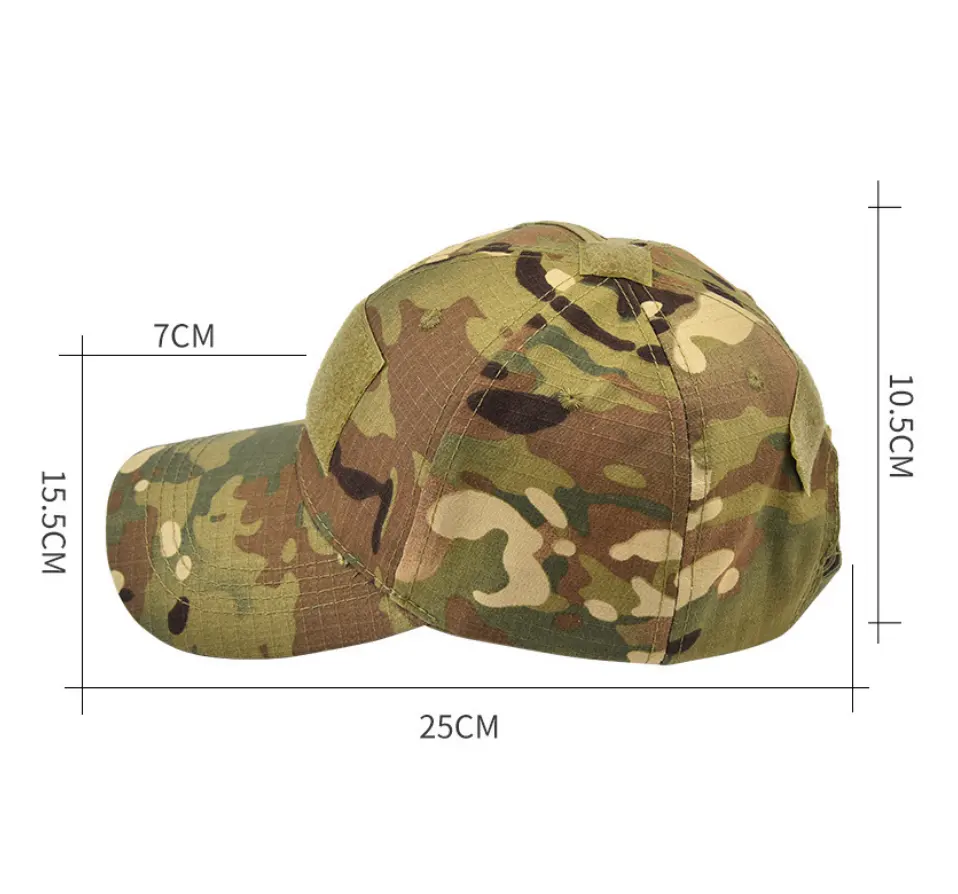 DFHC08 Stock wholesales Jungle US CP camouflage baseball sunhats outdoor travel group uniforms