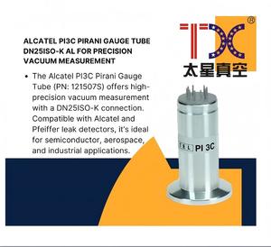 Вакуумметр Пирани Alcatel PI3C DN25ISO-K Al для высокоточной вакуумной измерения - Product Image 2