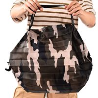 Bolsa de Compras y Viaje Plegable Reutilizable BENJEE Casual Shopper Weekend con Cierre de Cremallera, Hecha en Italia