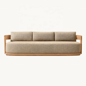 Meubles de jardin d'extérieur de style mid-century Sassanid, meubles de jardin de luxe pour hôtel, collection <span class=keywords><strong>Bronte</strong></span> en teck massif - Product Image 3