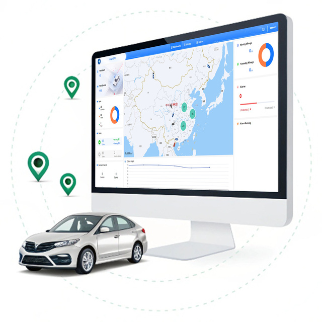 Gala GPS Tracker Platform for IOS/Android APP Business Edition 4G Network GPS Dashcam Compatibility Asset Tracking System