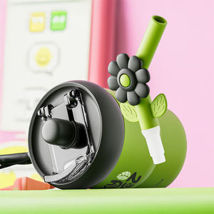 לוגו מותאם אישית טאמבלר ואקום תרמי קפה נירוסטה בקבוק מים מבודדים עם מכסה וקשית למתנת עסקים - Product Image 2