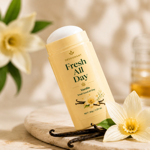<span class=keywords><strong>Deodorante</strong></span> Stick alla Vaniglia 24H Controllo Odori con Sbiancante Naturale <span class=keywords><strong>per</strong></span> Ascelle Scure <span class=keywords><strong>per</strong></span> Uomini e Donne - Product Image 4