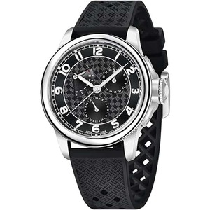 Montre pour homme, montre-bracelet à quartz multifonction avec bracelet en silicone, mouvement VH88, montre de luxe pour homme, étanche, lumineuse, date, semaine - Product Image 2
