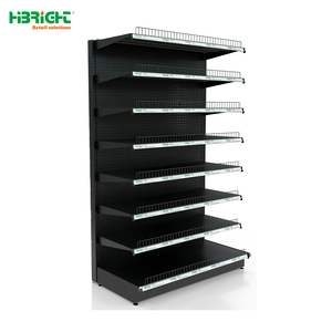 Étagère d'affichage noire durable Highbright pour supermarchés et magasins de détail - Product Image 6