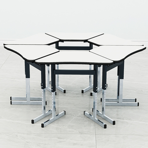 Quá trình mạ điện đồ nội thất trường học bàn Chiều cao có thể điều chỉnh hoạt động bảng sinh viên bàn - Product Image 1