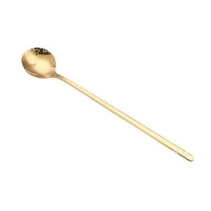 304 Stainless Steel Spoon Gold Black 13 15 17Cm <b>Mirror</b> Polished Coffee Tea Dessert Stirring Spoon - Product Image 3