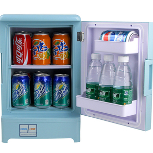 Nouvelle Gamme Avantage <span class=keywords><strong>Prix</strong></span> 12V 220V AC DC Mini <span class=keywords><strong>Frigo</strong></span> Refroidisseur Portable pour Chambre à Coucher Soins de la Peau Réfrigérateur de Voiture - Product Image 1