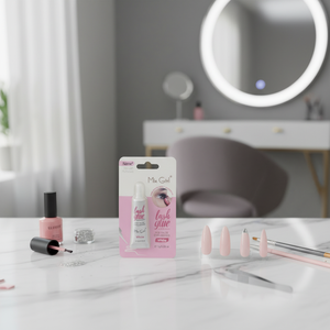 Mme. Colle à ongles liquide en bouteille plastique à séchage rapide pour les ongles - Product Image 3