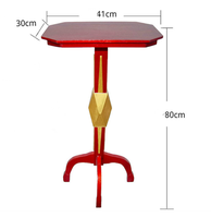 Nouvelle table flottante carrée multifonction + bougeoir pot de fleurs, tours de magie, illusions de scène, accessoire de lévitation, magie