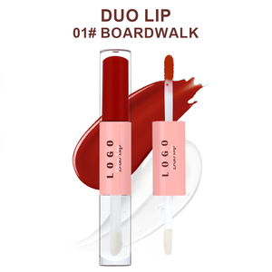 Brillo Labial Líquido de Larga Duración, Resistente al Agua, 24 Horas, Etiqueta Privada, Doble Punta, Brillo Labial con Efecto Shimmer - Product Image 3