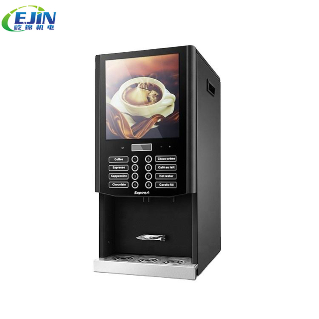Fully Automatic Tabletop Coffee Vending Machine for Commercial Coffee Preparation