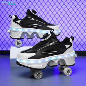 Patines 2 en 1 SeeMore Personalizables para Hombre y <span class=keywords><strong>Mujer</strong></span>, Zapatillas Deportivas con Ruedas Extraíbles, Deformables, para Deportes al Aire Libre - Product Image 6