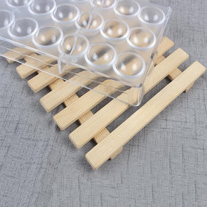 <span class=keywords><strong>Molde</strong></span> <span class=keywords><strong>de</strong></span> Plástico <span class=keywords><strong>para</strong></span> <span class=keywords><strong>Chocolate</strong></span> con <span class=keywords><strong>24</strong></span> Cavidades en Forma <span class=keywords><strong>de</strong></span> Semicírculo, <span class=keywords><strong>Molde</strong></span> <span class=keywords><strong>para</strong></span> Dulces y Galletas - Product Image 2