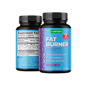 Marque privée Compléments alimentaires en fibres Capsules pour brûleurs de graisse Complément pour produits de beauté Coupe-faim et booster d'énergie - Product Image 1
