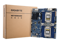 Carte mère de serveur MZ72 HB2 avec double processeur AMD EPYC, 16 emplacements DDR4, mémoire 8 canaux, 5 emplacements PCIe Gen4, double LAN 10 GbE, E ATX