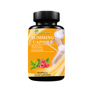 Cápsulas Adelgazantes Personalizadas de Fábrica 472mg con Té Verde y Cetonas de Frambuesa, Mejoran la Digestión, Suplemento para el Control de Peso - Product Image 1