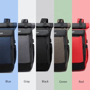 กระเป๋าเป้โน้ตบุ๊ค <span class=keywords><strong>Ozuko</strong></span> รุ่นใหม่ ขนาด 15.6 นิ้ว พับได้ กันน้ำ สไตล์ญี่ปุ่น สำหรับนักเรียน มีช่อง USB ผ้า Oxford ลายตัวอักษร ทันสมัย อเนกประสงค์ สำหรับนักธุรกิจ - Product Image 6