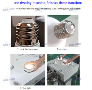Dẫn bóng đèn sản xuất máy E27 áp lực Đèn cap Máy dẫn bóng đèn lắp ráp máy - Product Image 2