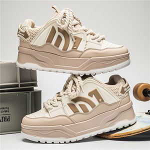 Chaussures rétro tendance nationale, style de niche, semelle épaisse, chaussures de skate décontractées polyvalentes pour couple - Product Image 4