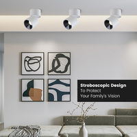 Luminaires et éclairage, luminaire de plafond cylindrique moderne en aluminium pour hôtel, éclairage LED encastré