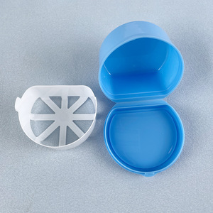 Boîte de rangement portable pour prothèses dentaires, type D, en plastique, pour usage domestique, avec couvercle, plusieurs couleurs disponibles - Product Image 3