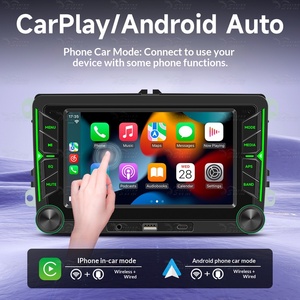 สำหรับหน้าจอขนาด 7 นิ้ว สำหรับระบบนำทางควบคุมกลางรถยนต์ F9074WMP5 รองรับ Wireless CarPlay หน้าจอ HD ขนาดใหญ่ สำหรับ MP5 ในรถยนต์ รองรับ CarPlay - Product Image 2