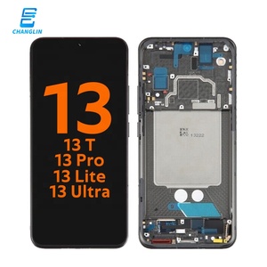 Accessoires <span class=keywords><strong>de</strong></span> téléphone <span class=keywords><strong>mi</strong></span> 13T pro lite pantalla assemblage pour xiaomi 13 numériseur d'écran ultra oled - Product Image 1
